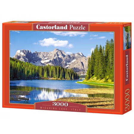 Puzzle 3000 el. Misurina Lake - Jezioro Misurina we Włoszech