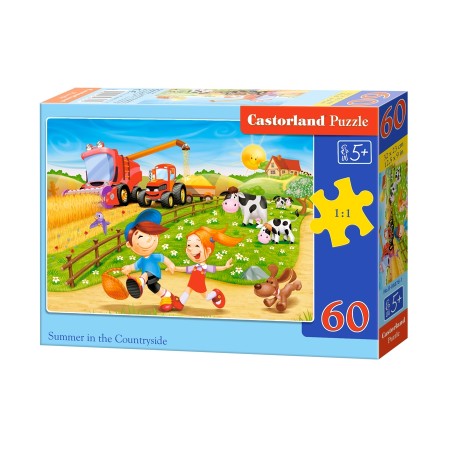 Puzzle 60 el. Summer in the countryside - Lato na wsi